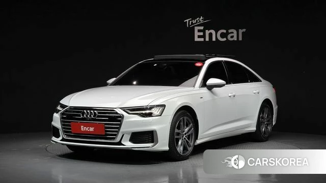 Audi A6 (C8) 2023 Белый из Кореи