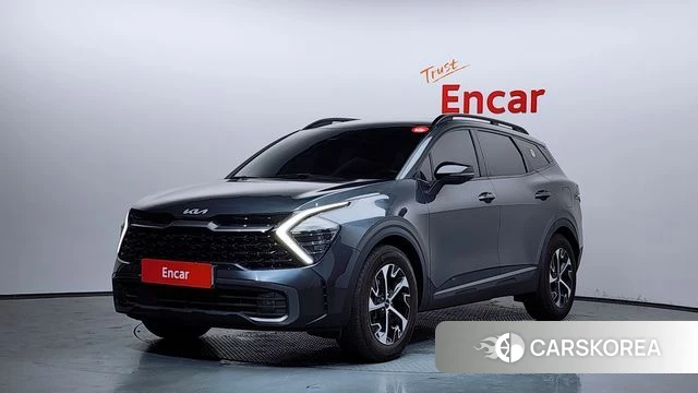 Kia Sportage 5th Generation Hybrid 2022 Серый из Кореи
