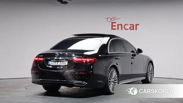 Mercedes-Benz S-Class W223 2023 Черный из Кореи