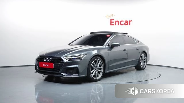 Audi A7 (4K) 2021 Серый из Кореи