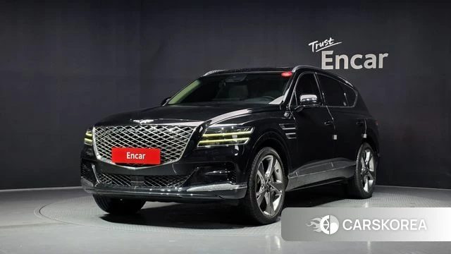 Genesis GV80 2022 Черный из Кореи