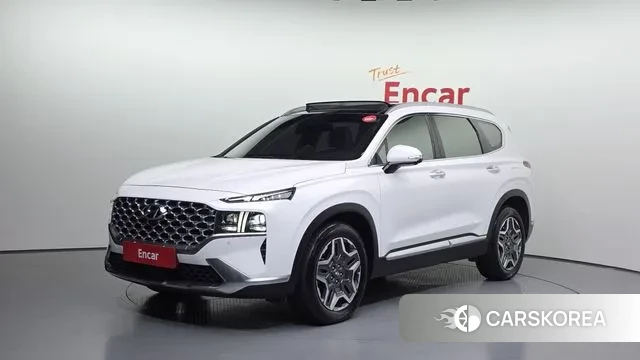 Hyundai The New Santa Fe 2021 Белый из Кореи
