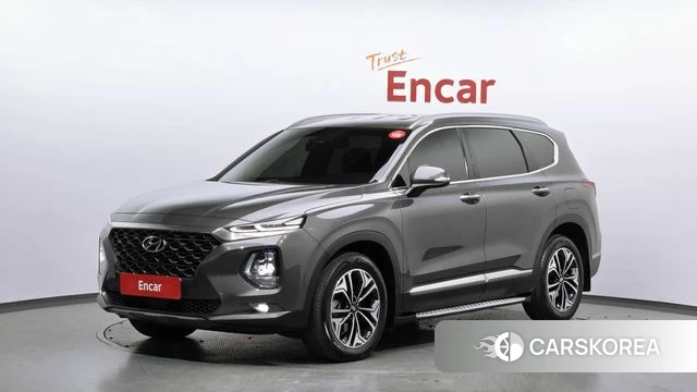 Hyundai Santa Fe TM 2018 Серый из Кореи