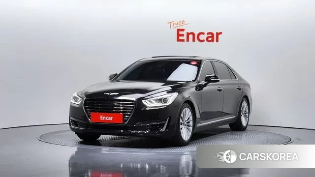 Genesis EQ900 2018 Черный из Кореи