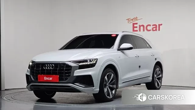 Audi Q8 (4M) 2022 Белый из Кореи