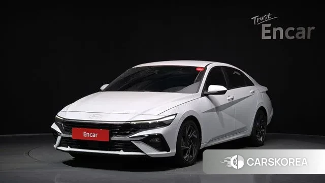 Hyundai The New Avante (CN7) 2023 Белый из Кореи