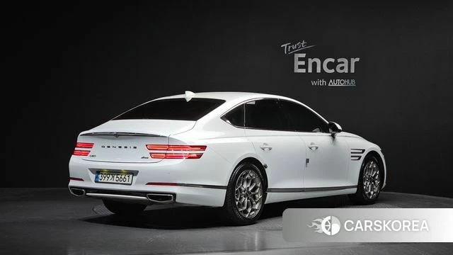 Genesis G80 (RG3) 2022 Белый из Кореи