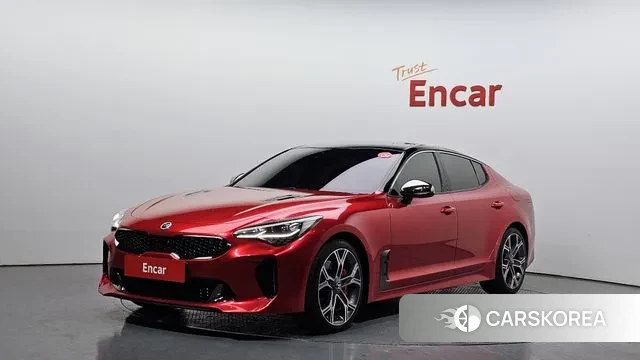 Kia Stinger 2020 Красный из Кореи