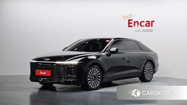 Hyundai Grandeur Hybrid (GN7) 2023 Черный из Кореи