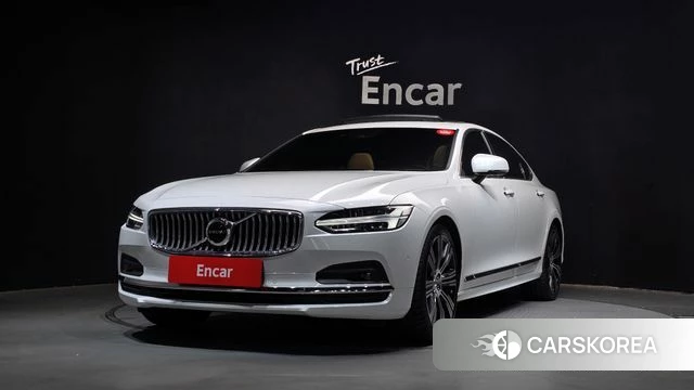 Volvo S90 2022 Белый из Кореи