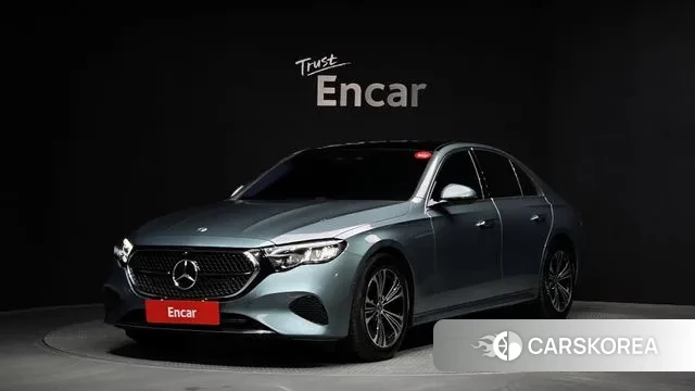 Mercedes-Benz E-Class W214 2024 Синий нефрит из Кореи