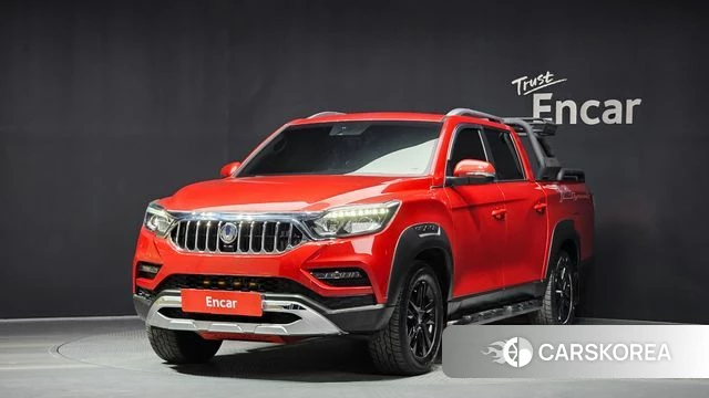 Ssangyong Rexton Sports Cannes 2020 Красный из Кореи