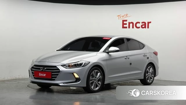 Hyundai Avante AD 2018 Серебряный из Кореи