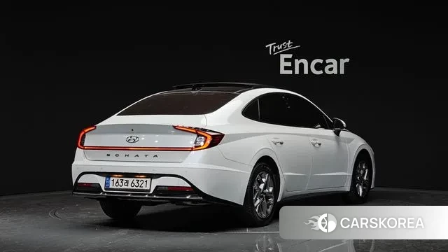 Hyundai Sonata (DN8) 2020 Белый из Кореи