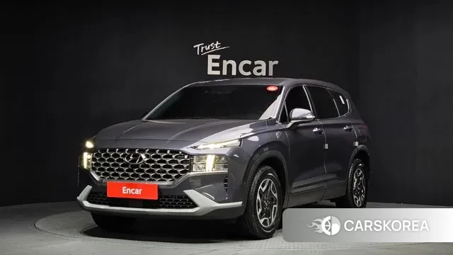 Hyundai The New Santa Fe 2022 Серый из Кореи