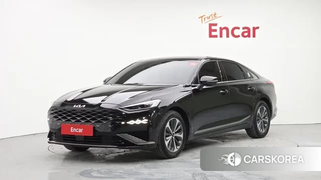 Kia K8 Hybrid 2022 Черный из Кореи