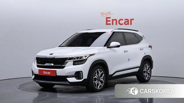 Kia Seltos 2021 Белый из Кореи