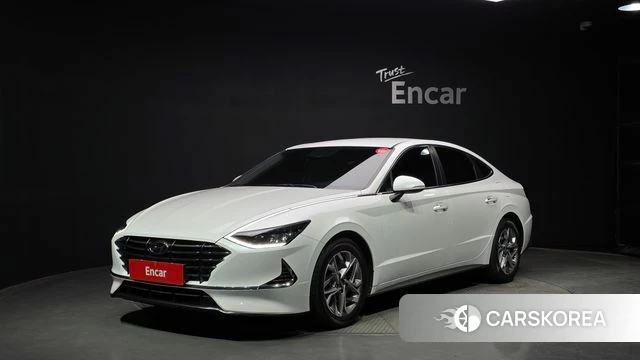 Hyundai Sonata (DN8) 2019 Белый из Кореи