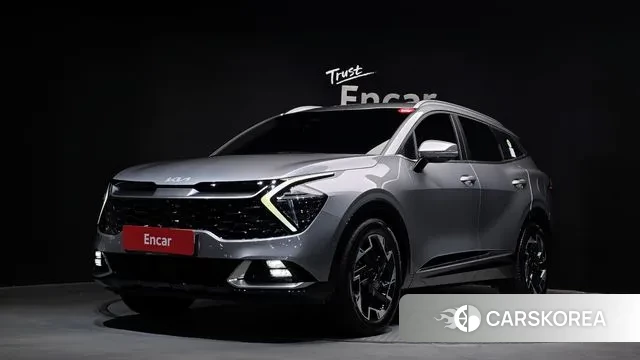 Kia Sportage 5th Generation 2021 Серебристо-серый из Кореи