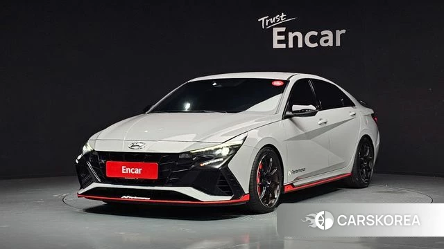 Hyundai Avante (CN7) 2022 Серый из Кореи