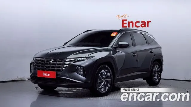 Hyundai Tucson Hybrid (NX4) 2021 Серый из Кореи