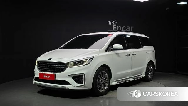 Kia The New Carnival 2018 Белый из Кореи