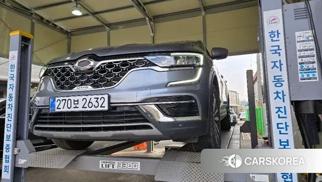 Renault Korea (Samsung) The New QM6 2022 Серый из Кореи