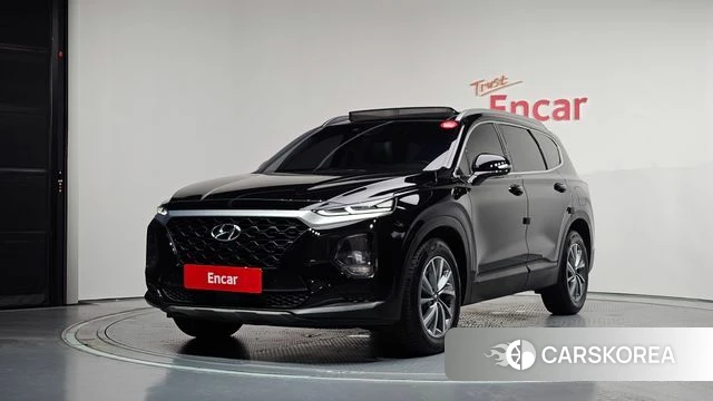 Hyundai Santa Fe TM 2018 Черный из Кореи