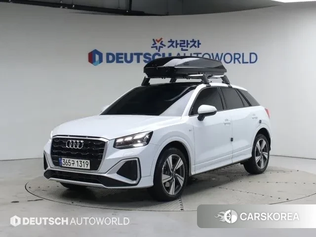 Audi Q2 2023 Белый из Кореи