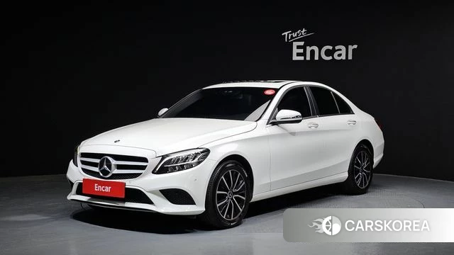 Mercedes-Benz C-Class W205 2020 Белый из Кореи