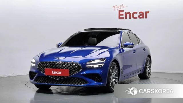 Genesis The New G70 2021 Синий из Кореи