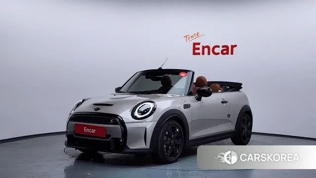 Mini Cooper S Convertible 2022 Песочный из Кореи