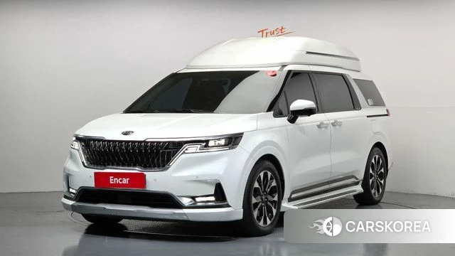 Kia Carnival 4th generation 2021 Белый из Кореи