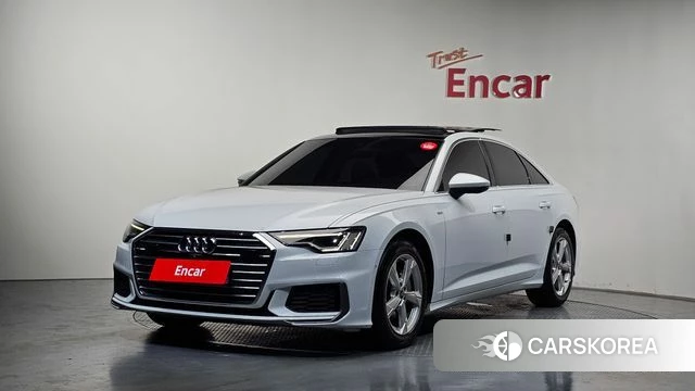 Audi A6 (C8) 2021 Белый из Кореи