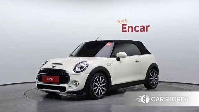 Mini Cooper S Convertible 2020 Жемчужный цвет из Кореи