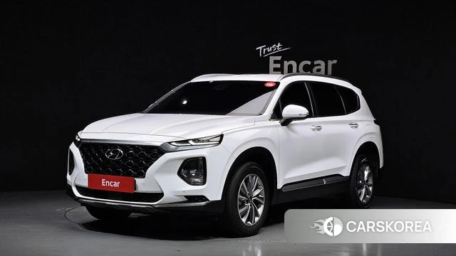Hyundai Santa Fe TM 2020 Белый из Кореи