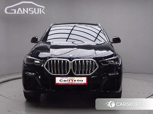 BMW X6 (G06) 2020 Черный из Кореи