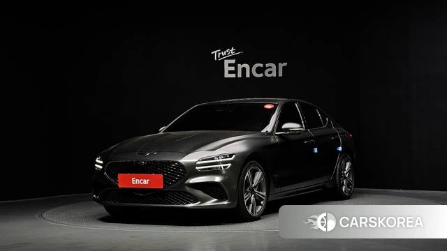Genesis The New G70 2023 Серый из Кореи