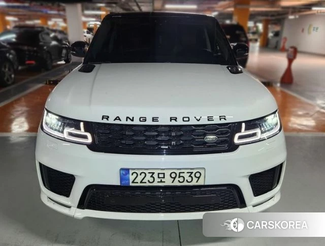 Land Rover Range Rover Sport 2nd Generation 2021 Белый из Кореи