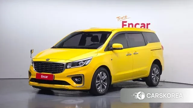 Kia The New Carnival 2018 Желтый из Кореи