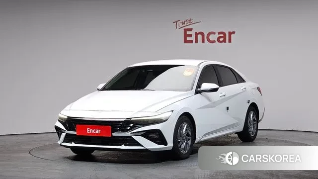 Hyundai The New Avante Hybrid (CN7) 2023 Белый из Кореи