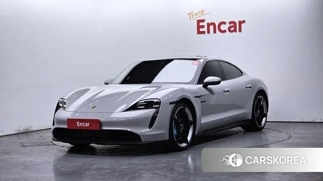 Porsche Taycan 2022 Серебристо-серый из Кореи