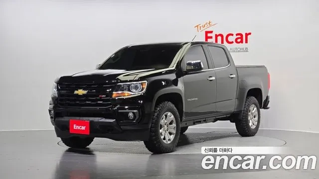 Chevrolet (GM Daewoo) Real New Colorado 2021 Черный из Кореи