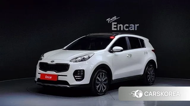 Kia Sportage 4th Generation 2018 Белый из Кореи