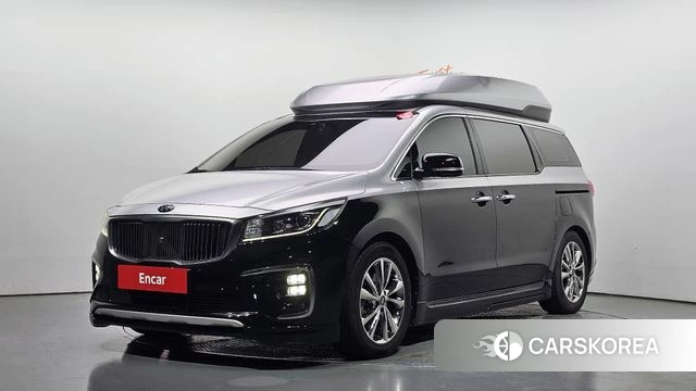 Kia The New Carnival 2018 Черный из Кореи