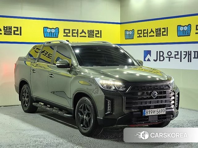 Ssangyong The New Rexton Sport 2022 Синий нефрит из Кореи