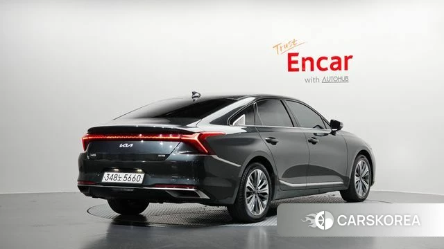 Kia K8 Hybrid 2024 Серый из Кореи