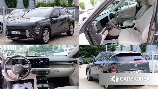 Hyundai Kona (SX2) 2024 Серый из Кореи