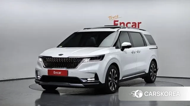 Kia Carnival 4th generation 2021 Белый из Кореи