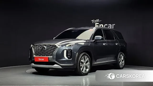 Hyundai Palisade 2021 Черный из Кореи